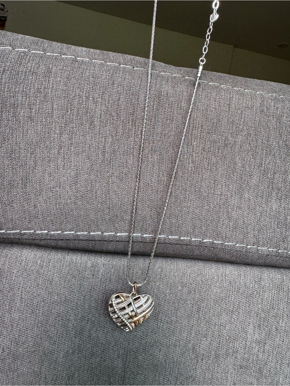 Brighton Neptune's Rings Convertible Reversible Heart necklace - Picture 13 of 13